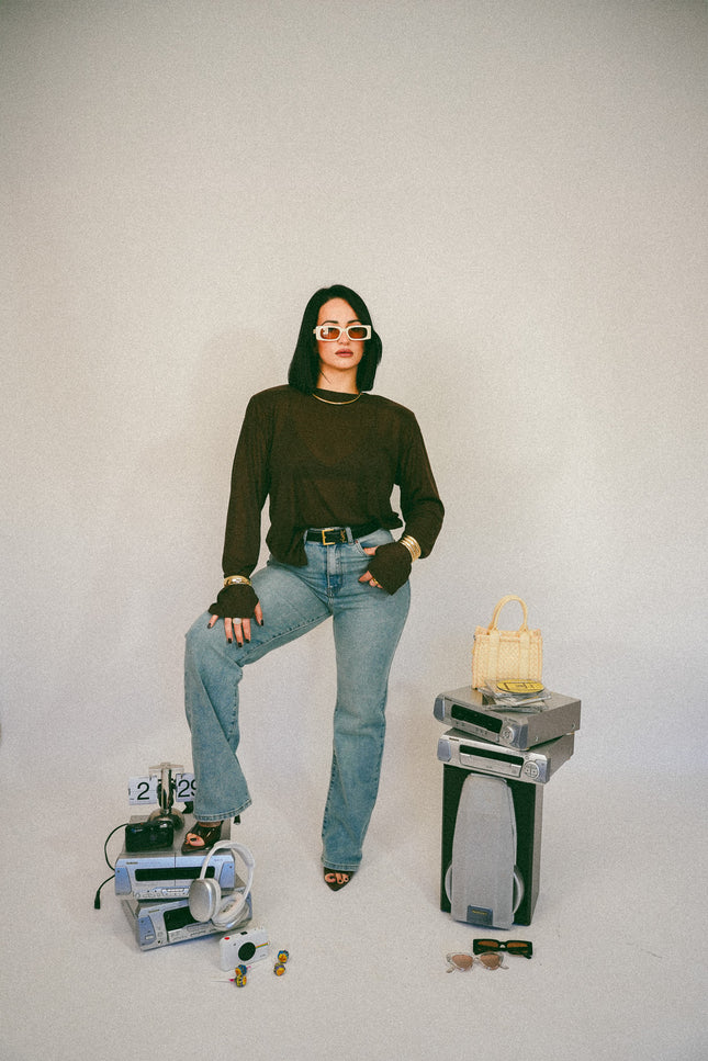 Jeans wide leg basic