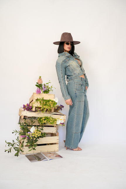 Cordset denim 2000s