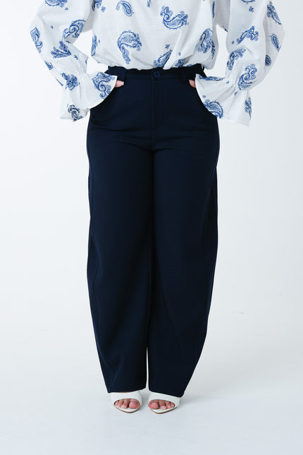 Pantalone Classic ballon blu navy