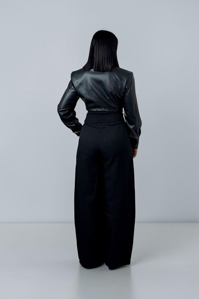 Pantalone bustino nero