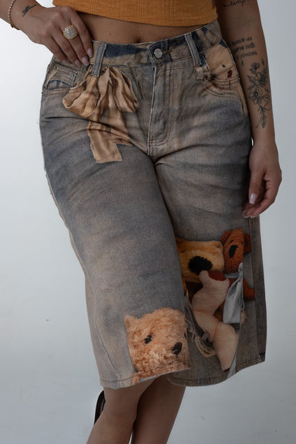 Bermuda denim Teddy