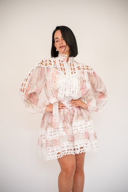 Dress "Zimm" floreal rosa
