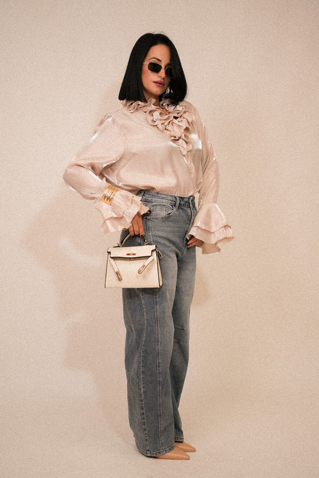 Camicia Bridgerton Beije