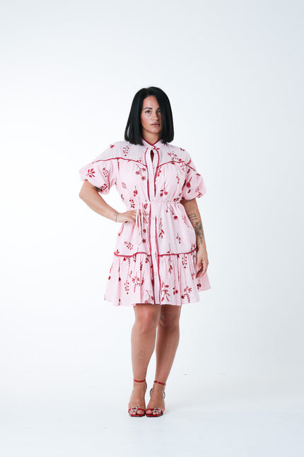Dress chemisier rosa