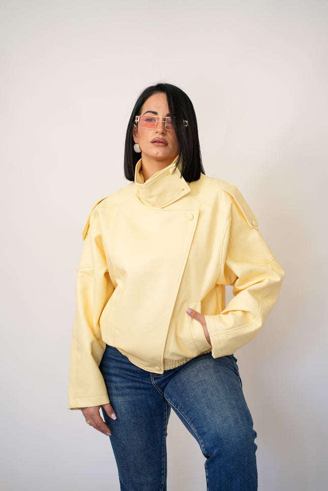 Bomber Glamour giallo