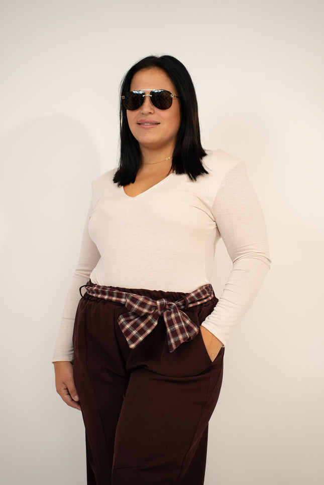 Body scollo a V spallina