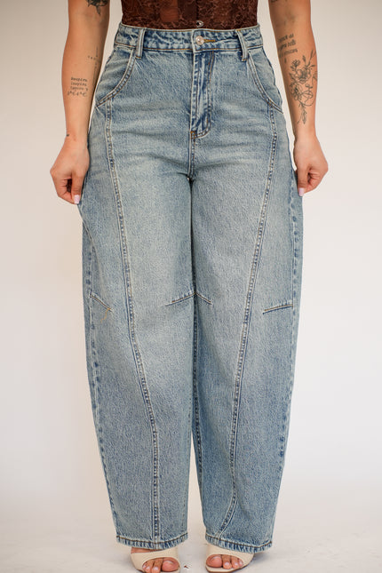 Jeans ballon vintage monique
