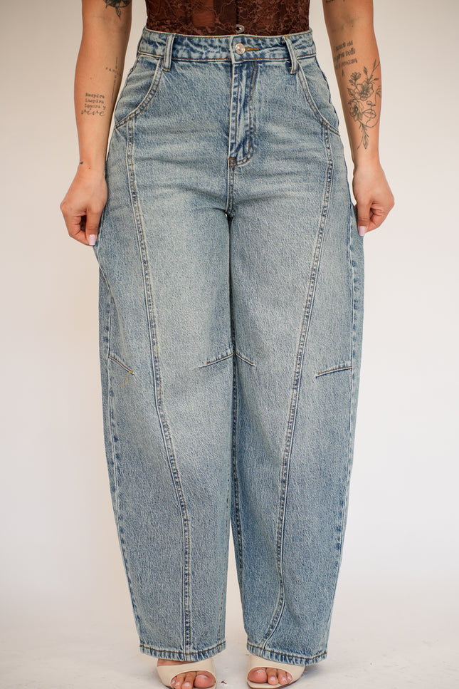 Jeans ballon vintage monique