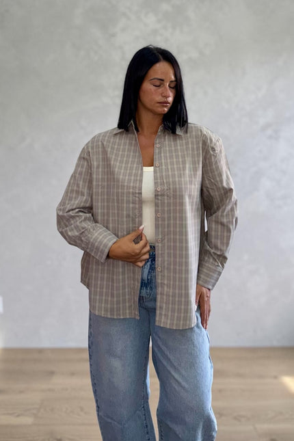 Camicia quadri spallina Beije