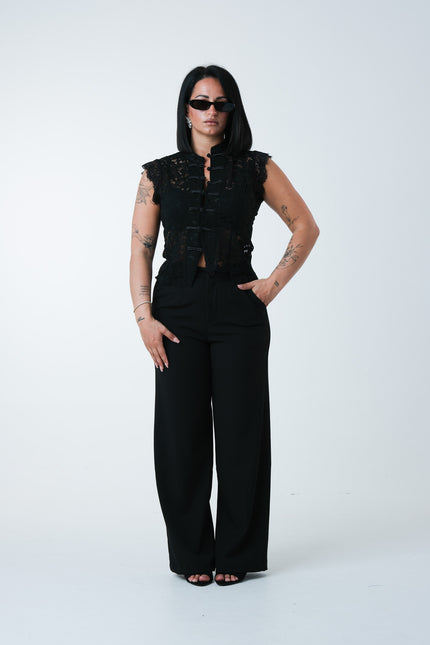Pantalone Classic taglio uomo nero