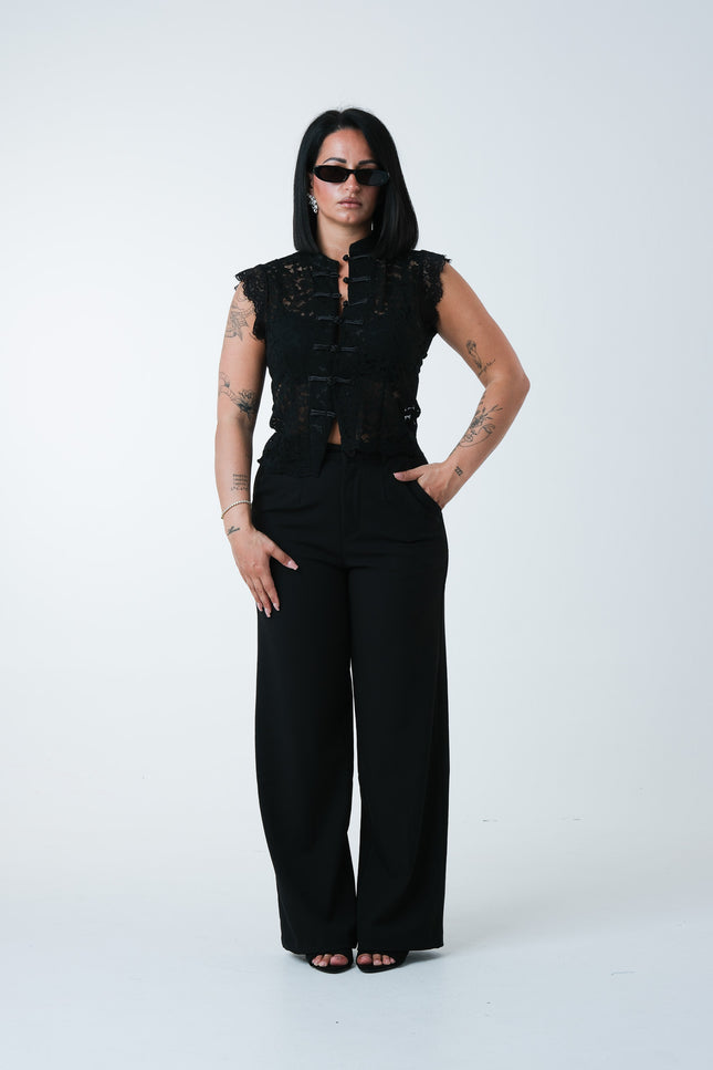 Pantalone Classic taglio uomo nero