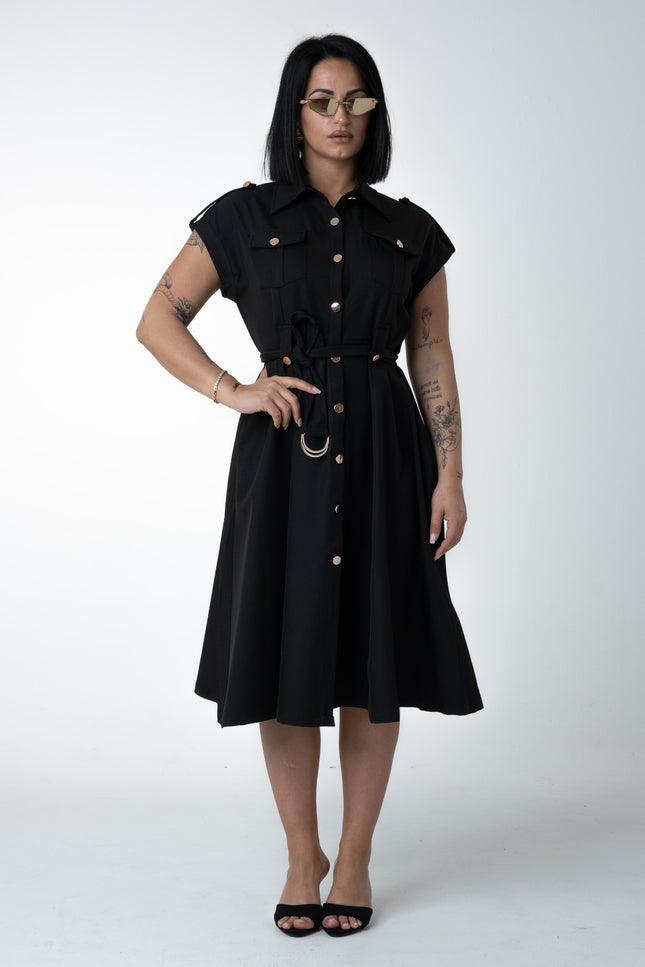 Dress chemisier con cintura