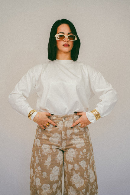 Maglia Basic taglio vivo