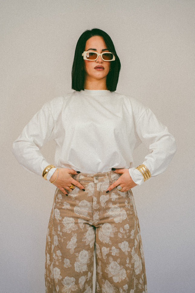 Maglia Basic taglio vivo