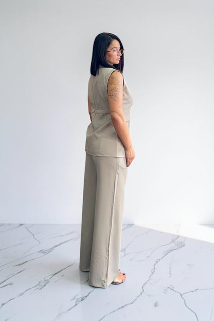 Tailleur gilet e pantalone Beije