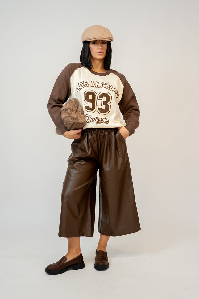 Bermuda ecopelle cacao