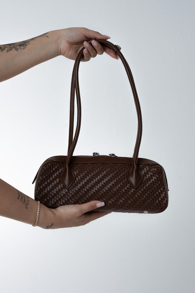 Bag intreccio cacao