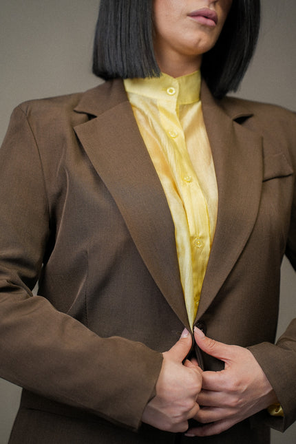 Blazer basic cacao