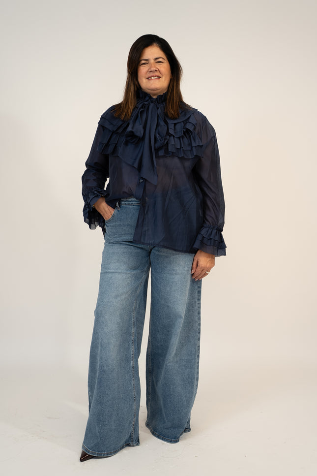 Jeans palazzo basic