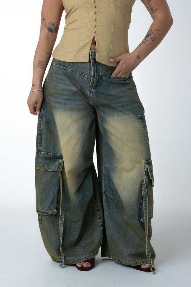 Jeans cargo vintage
