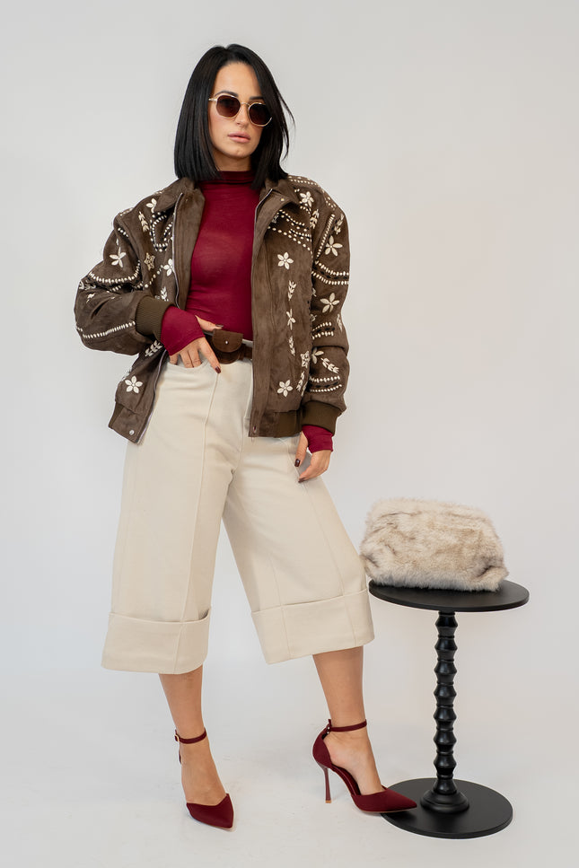 Décolleté con cinturino bordeaux