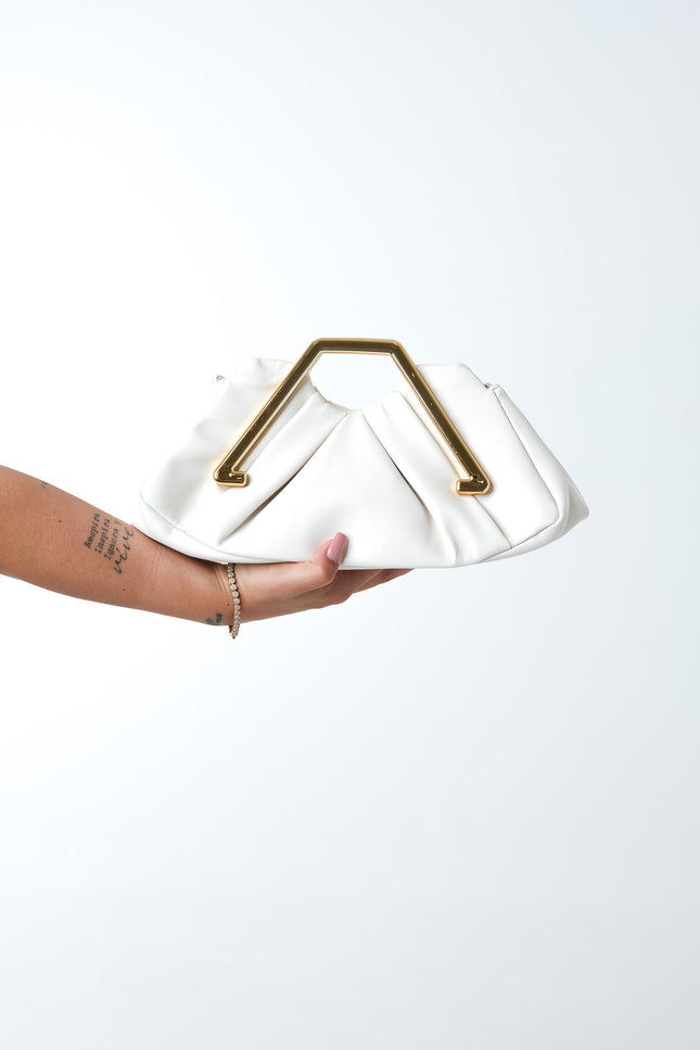 Clutch Lila bianca