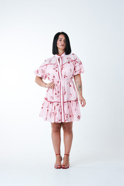 Dress chemisier rosa