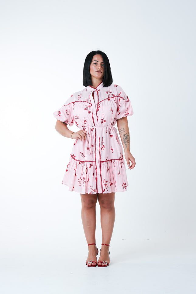 Dress chemisier rosa