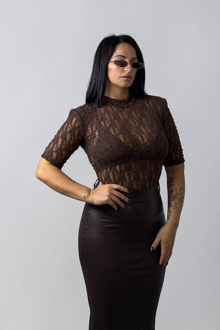Body macramè cacao
