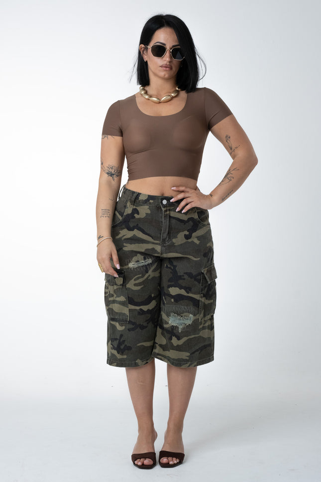Bermuda denim Camouflage