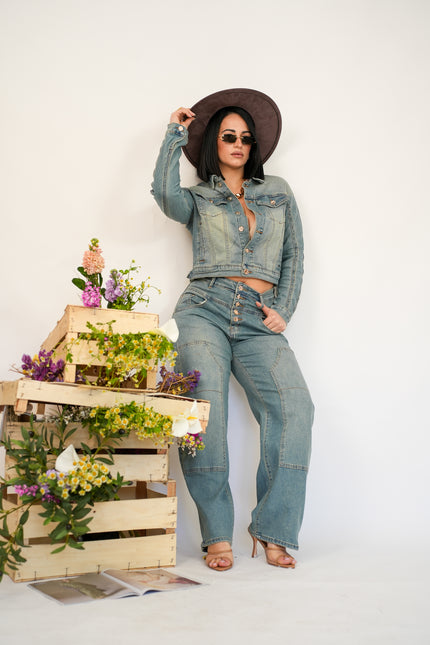 Cordset denim 2000s