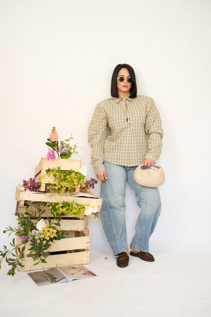 Jeans baggy chiaro