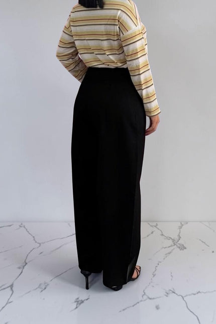 Pantalone ballon pinces nero