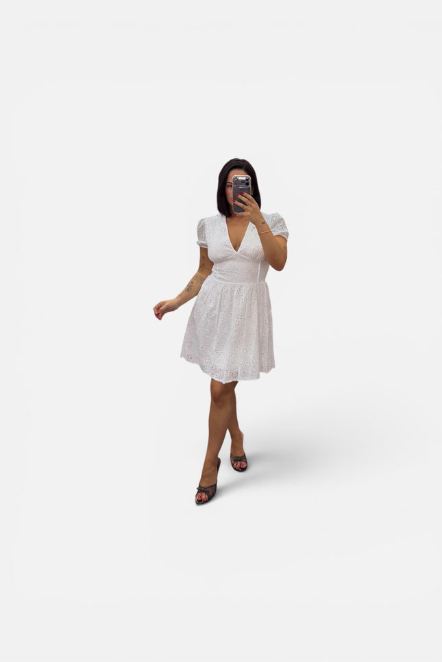 Dress pizzo sangallo 100% cotone