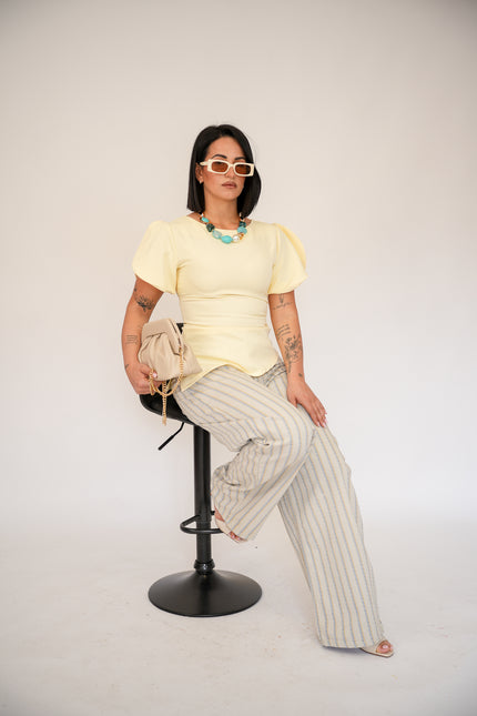 Jeans ballon multicolor