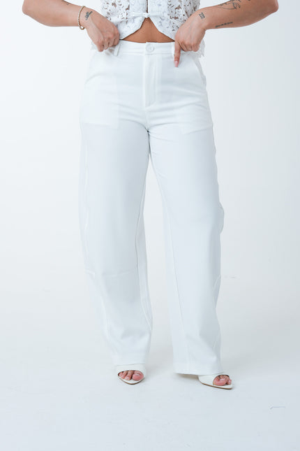 Pantalone Classic ballon bianco