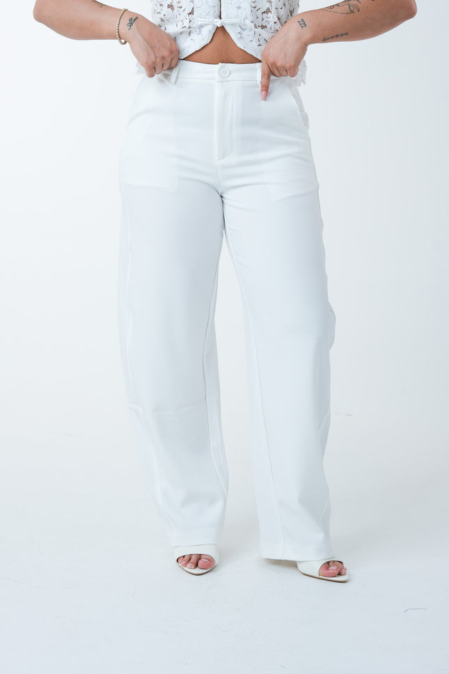 Pantalone Classic ballon bianco