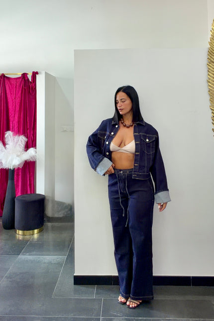Cordset denim Glow