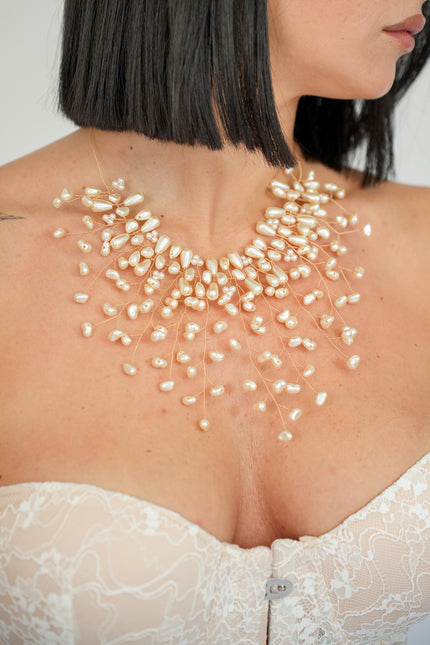Collana decorativa perle