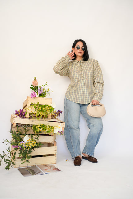Jeans baggy chiaro