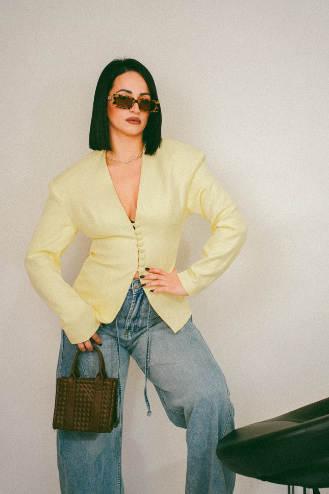 Blazer Emily giallo