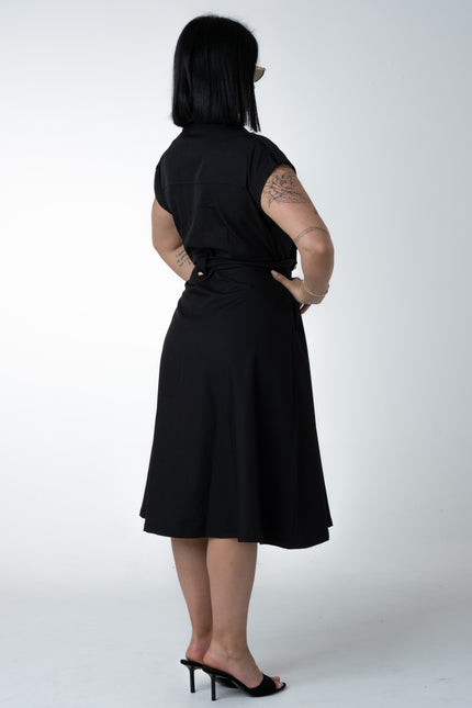 Dress chemisier con cintura