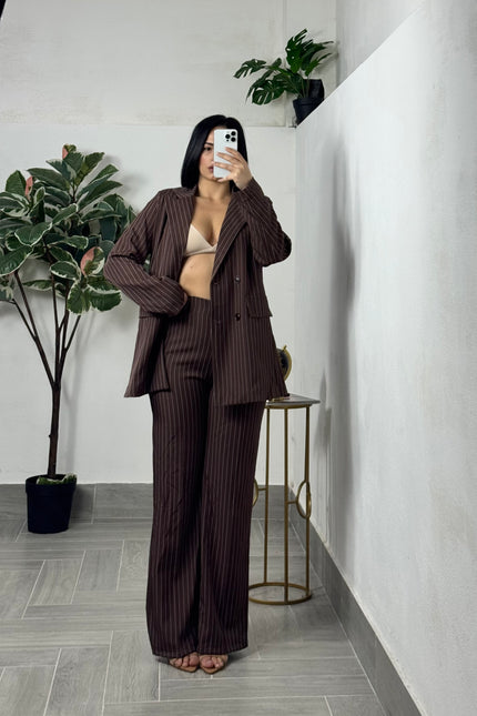 Tailleur City gessato