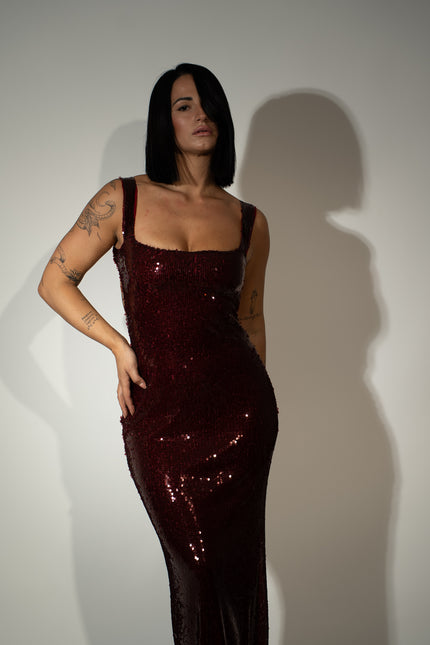 Dress midi paillettes