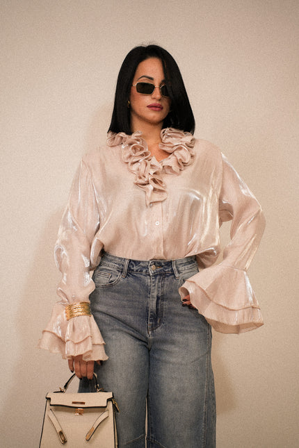 Camicia Bridgerton Beije