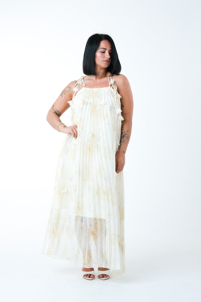 Dress Floreal yellow