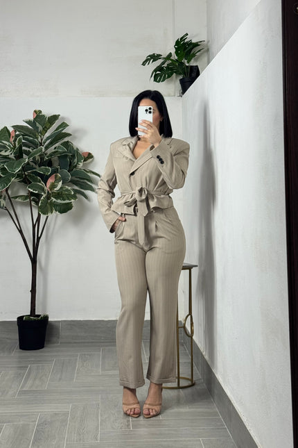 Tailleur Classy gessato