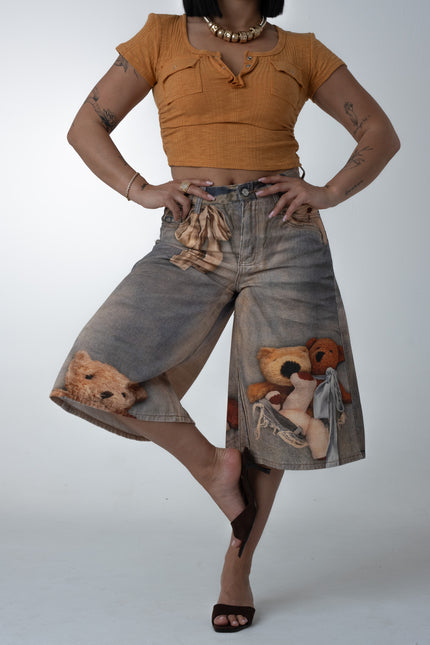 Bermuda denim Teddy