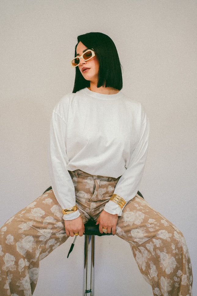 Maglia Basic taglio vivo