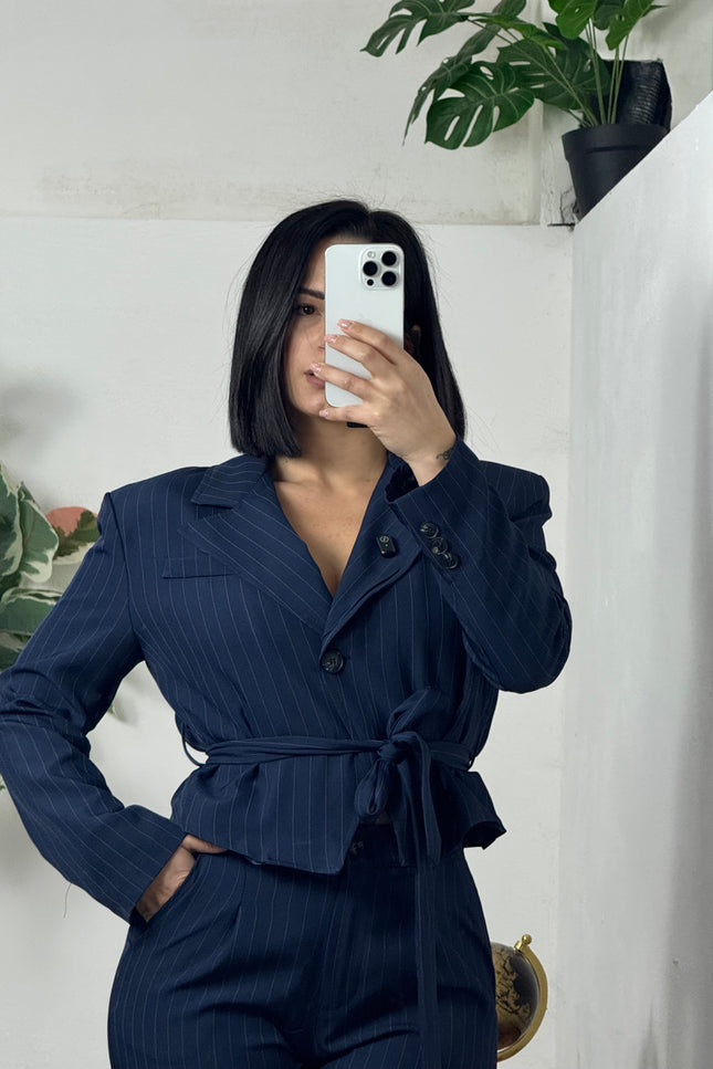 Tailleur Classy gessato